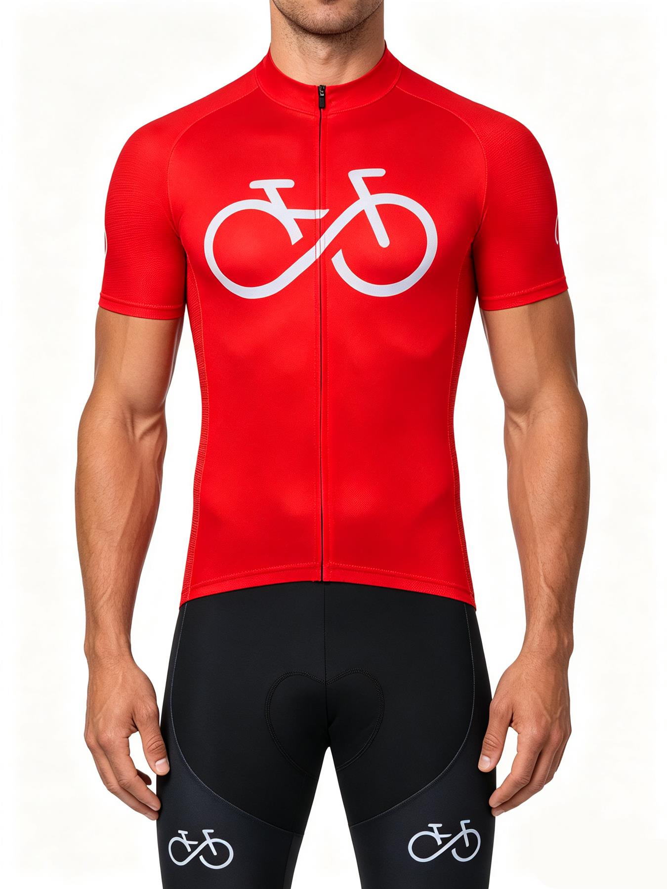 Junior Cycling Gear - Conjunto de Camiseta de Ciclismo Bike