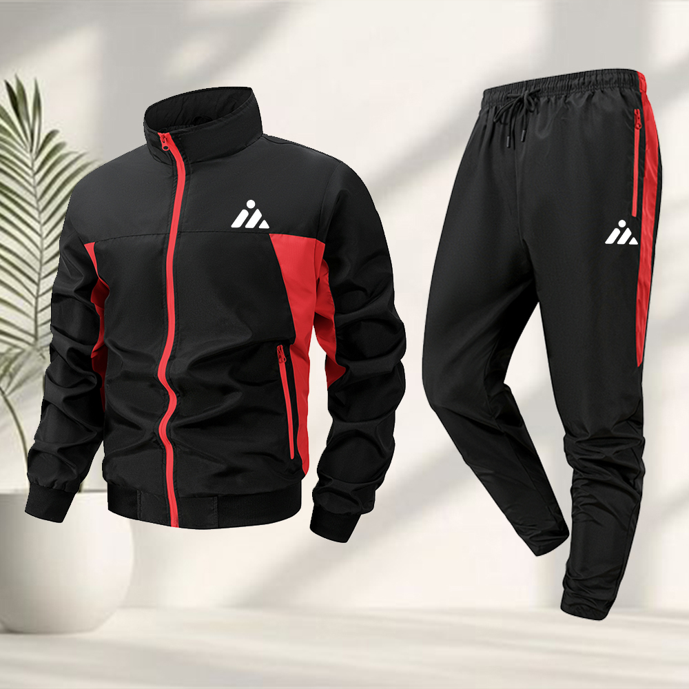 Cycling Gear Men - Conjunto esportivo casual masculino, jaqueta com