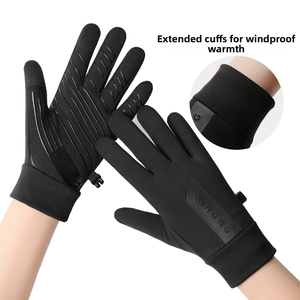 Cycling Gear Cold Weather - Luvas de inverno com tela sensível