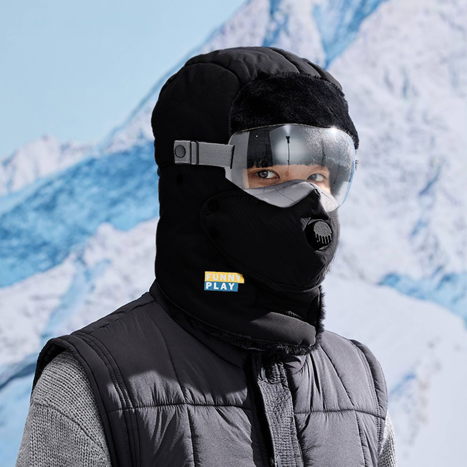 Cycling Gear Cold Weather - Gorro Térmico de Inverno Forrado com