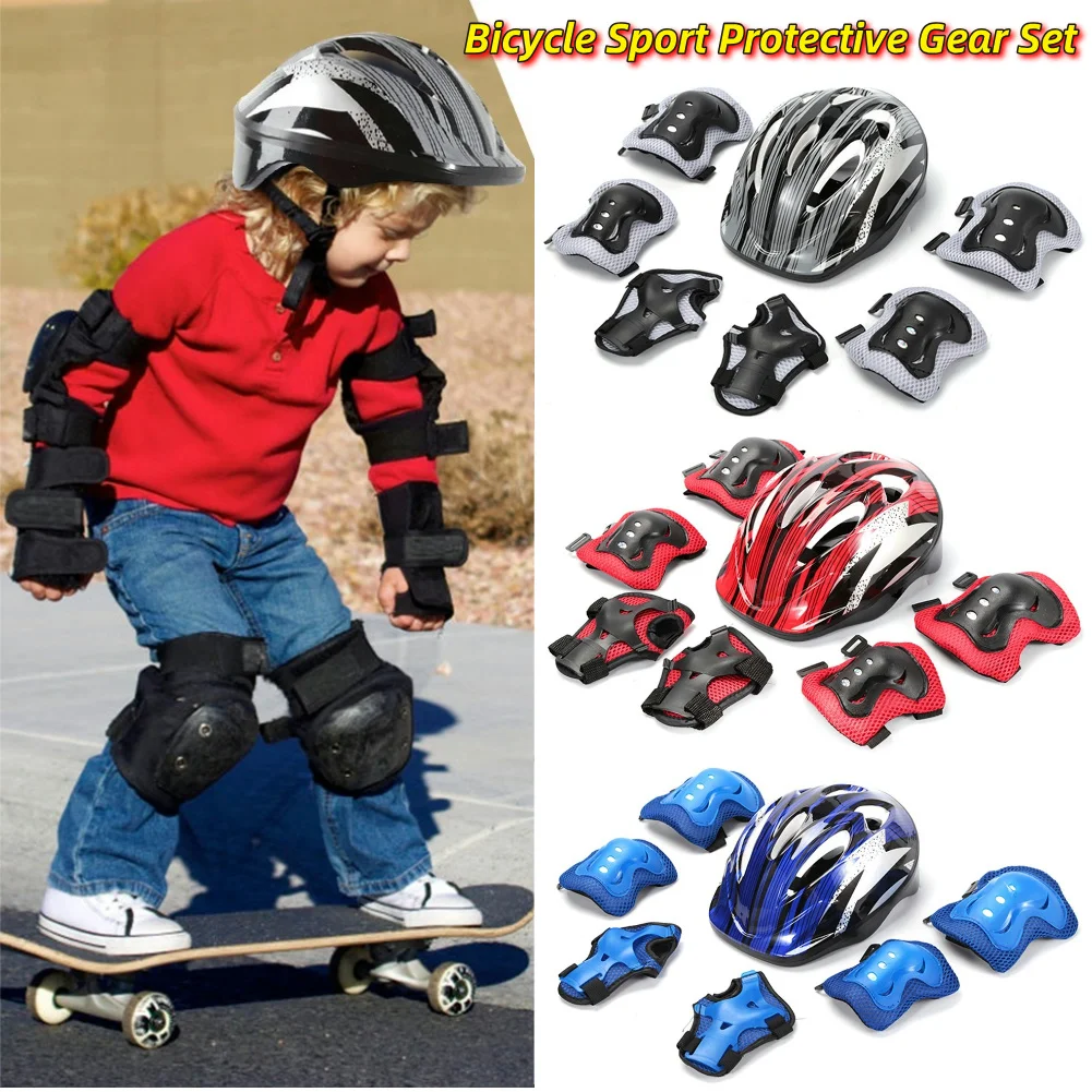 Cycling Gear For Kids - Conjunto de Equipamentos de Proteção para