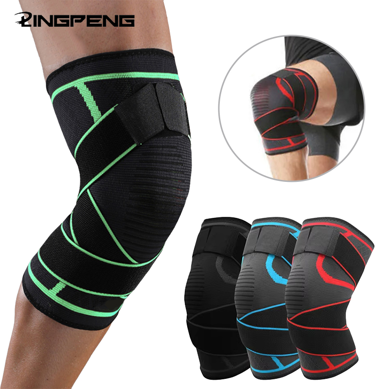 Cycling Protective Gear Kids - 1pc esportes fitness joelheiras suporte bandagem