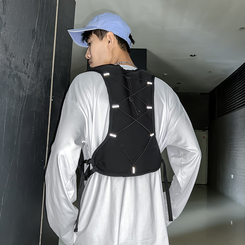 Bolsa de Peito Hip Hop Streetw - Reflective Cycling Vest avaliação e preço