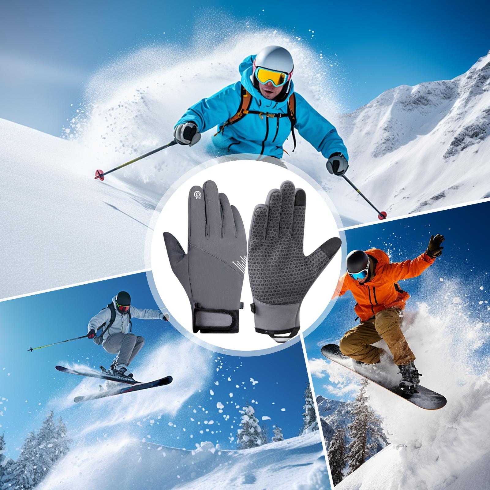 Luvas quentes à prova de vento - Cycling Gear Cold Weather avaliação e preço