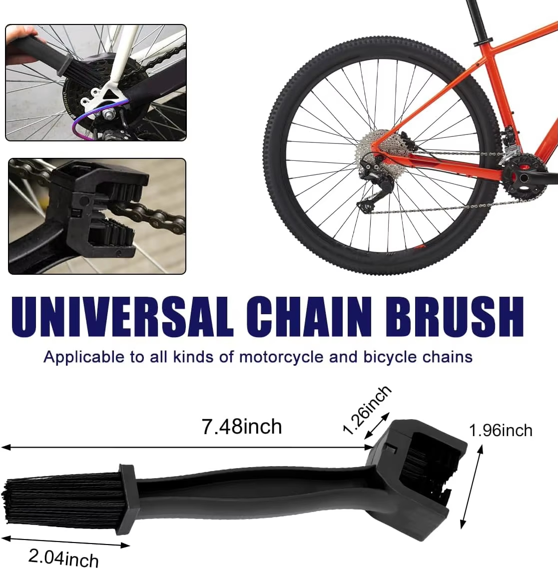 Escova Limpadora de Corrente P - Bike Chain Cleaner avaliação e preço