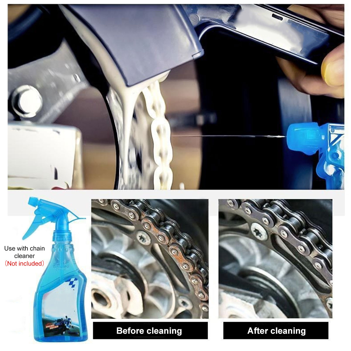 Limpador de corrente de bicicl - Bike Chain Cleaner avaliação e preço