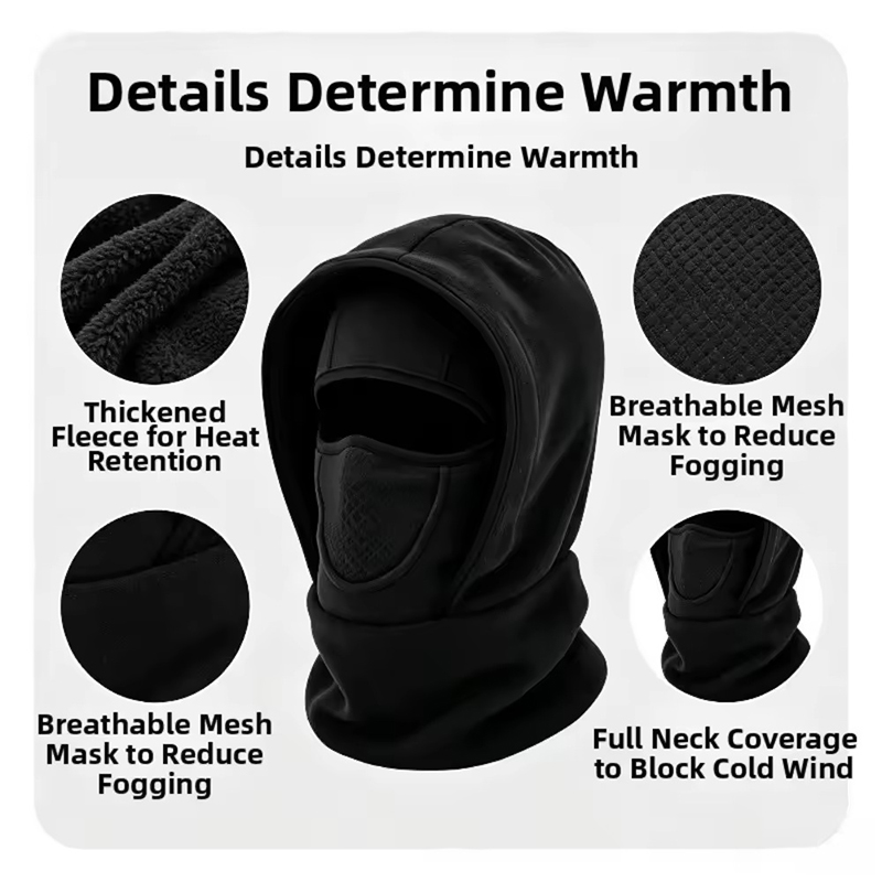 Máscara de Inverno Balaclava,  - Cycling Gear To Keep You Warm avaliação e preço