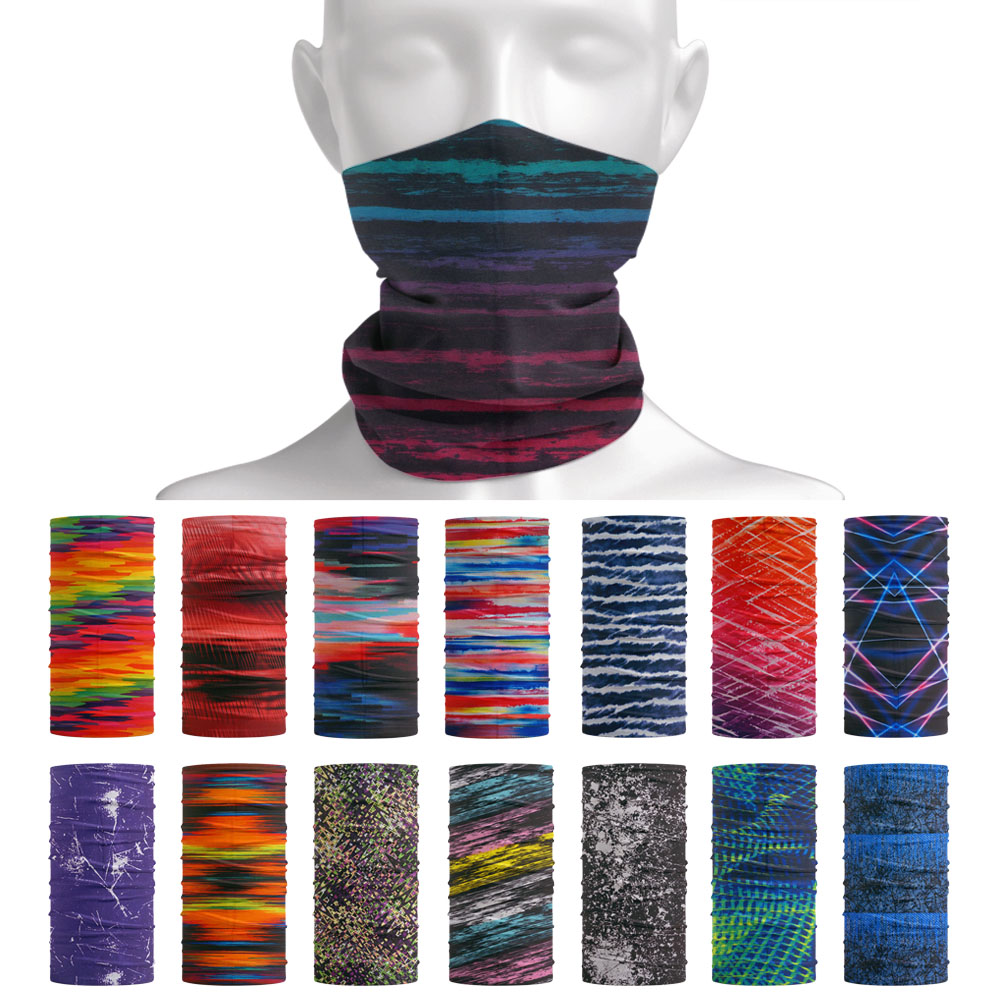 Tie-dye listras padrão lenço d - Cycling Gear For Women avaliação e preço