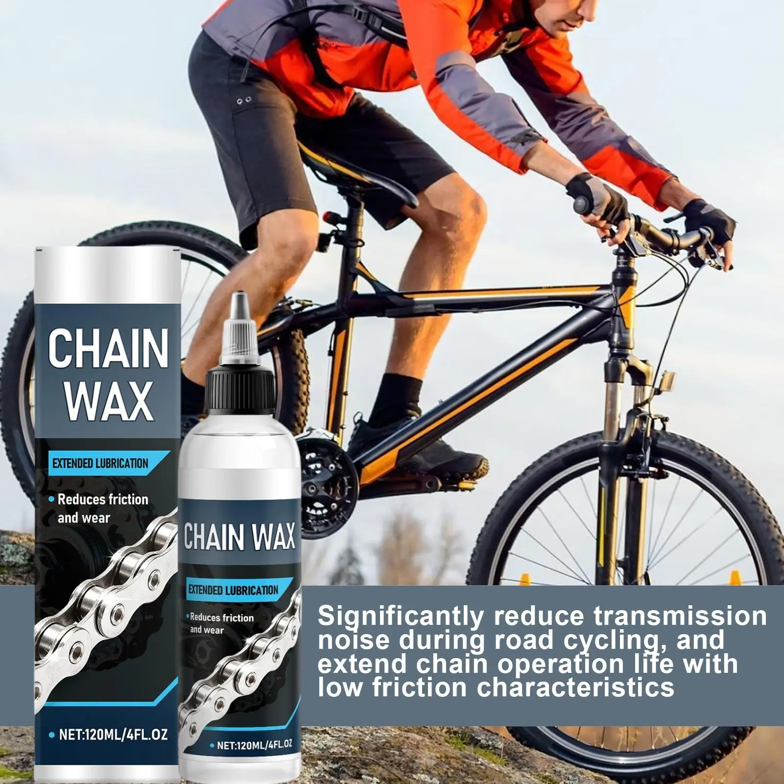 Lubrificante à base de cera pa - Bike Chain Cleaner avaliação e preço