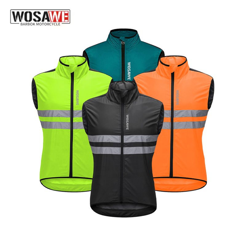 Colete corta-vento para ciclis - Reflective Cycling Vest avaliação e preço