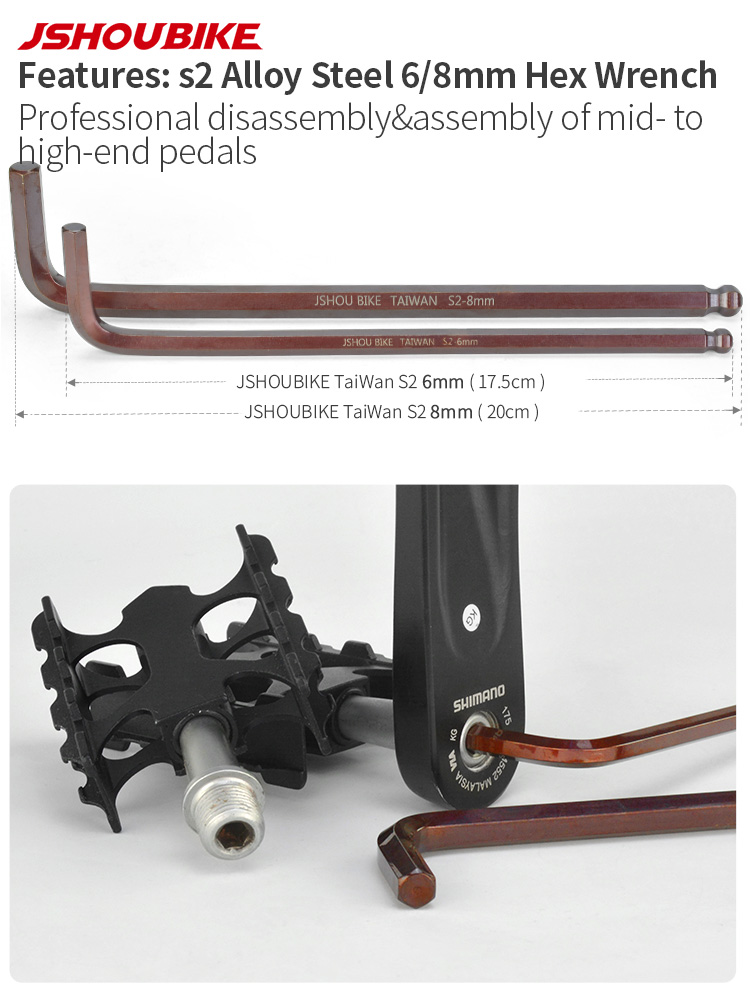Jshoubike chave de pedal de bi - Mtb Pedals avaliação e preço