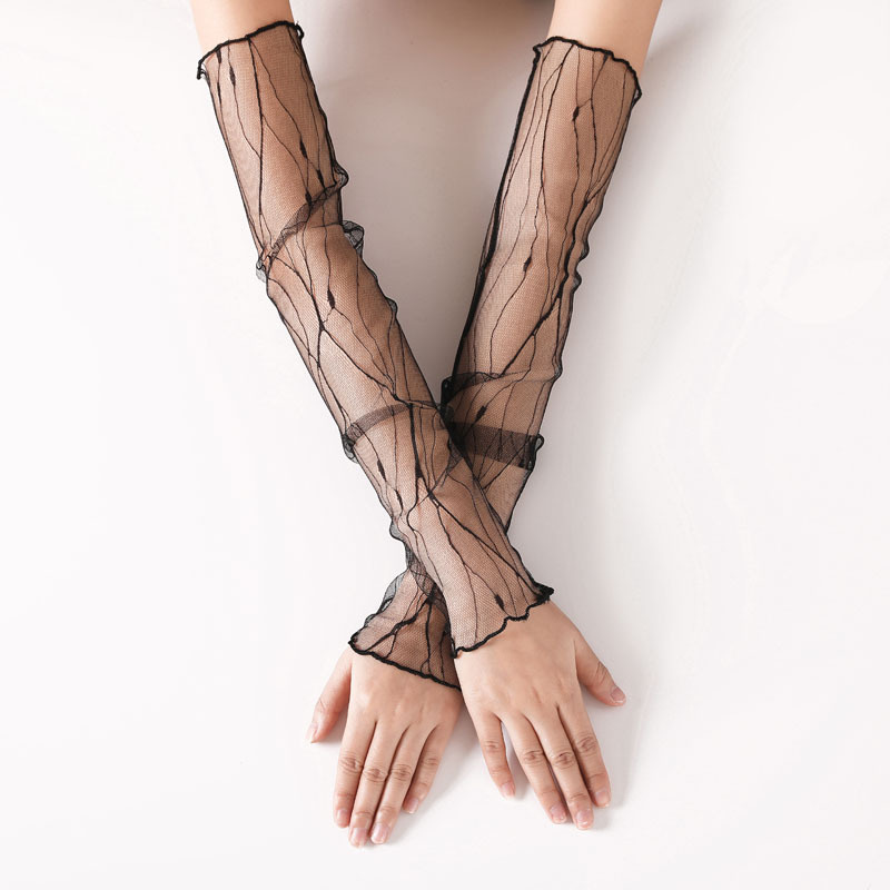 Malha de gelo manga mulheres v - Cycling Gloves avaliação e preço