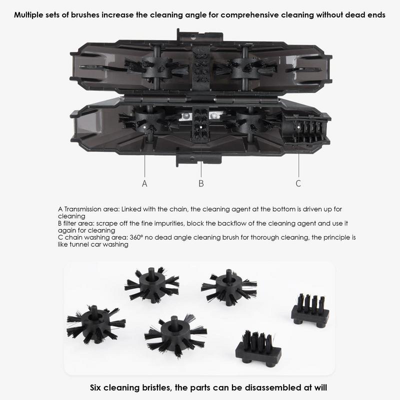 Forte limpador magnético para  - Bike Chain Cleaner avaliação e preço