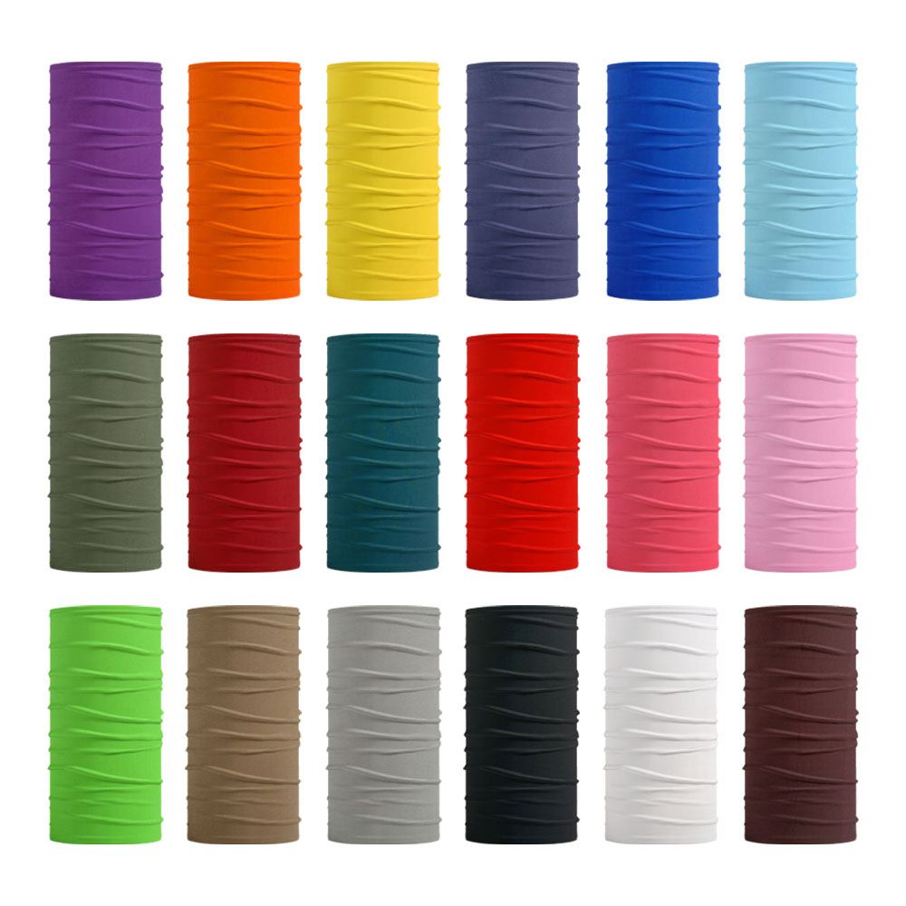 Bandanas de cor sólida sem cos - Cycling Gear For Women avaliação e preço