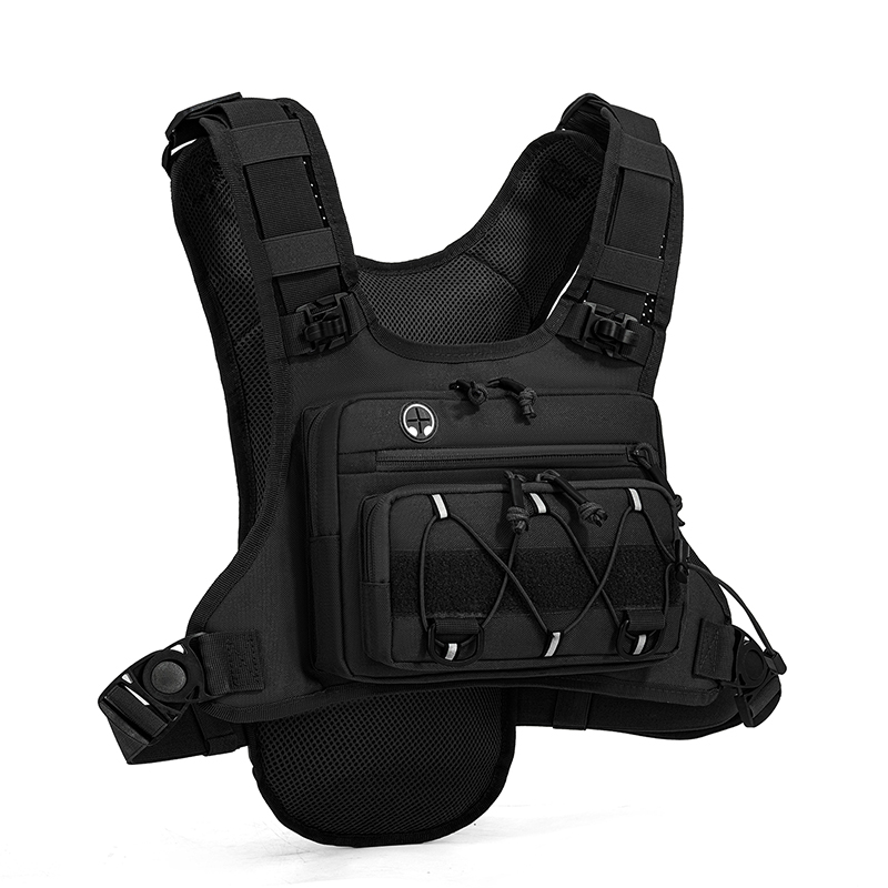 Colete Tático de Peito com Moc - Reflective Cycling Vest avaliação e preço