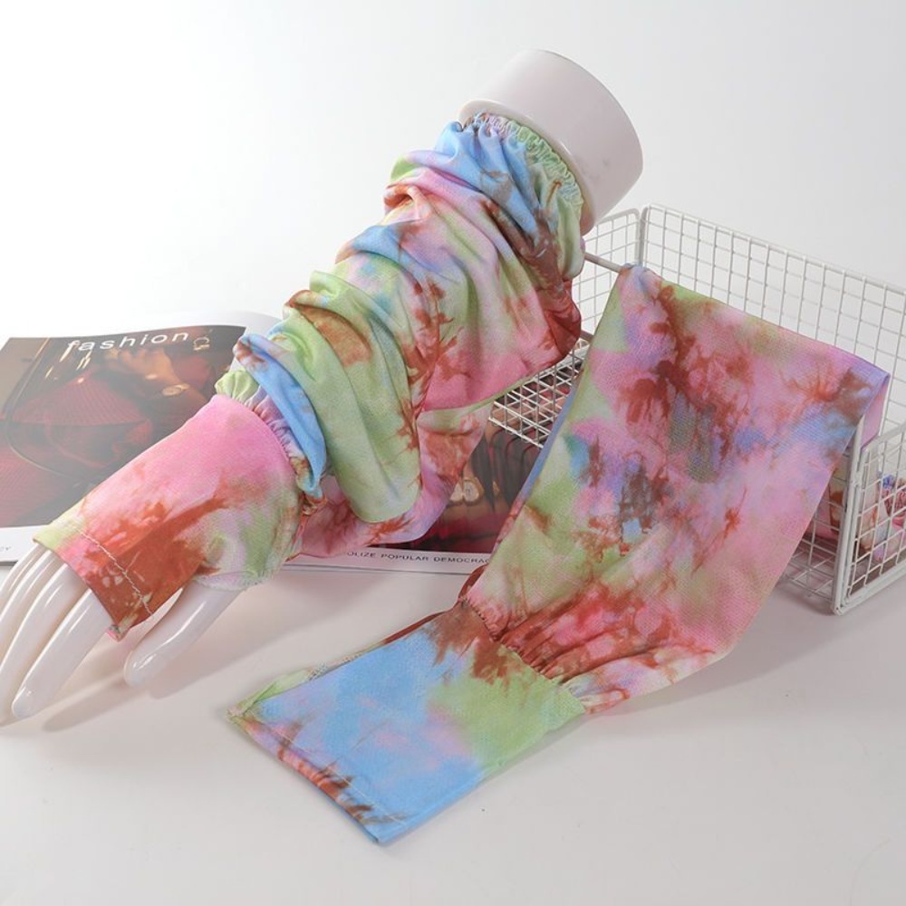Mangas Longas de Seda Gelada c - Cycling Gloves avaliação e preço