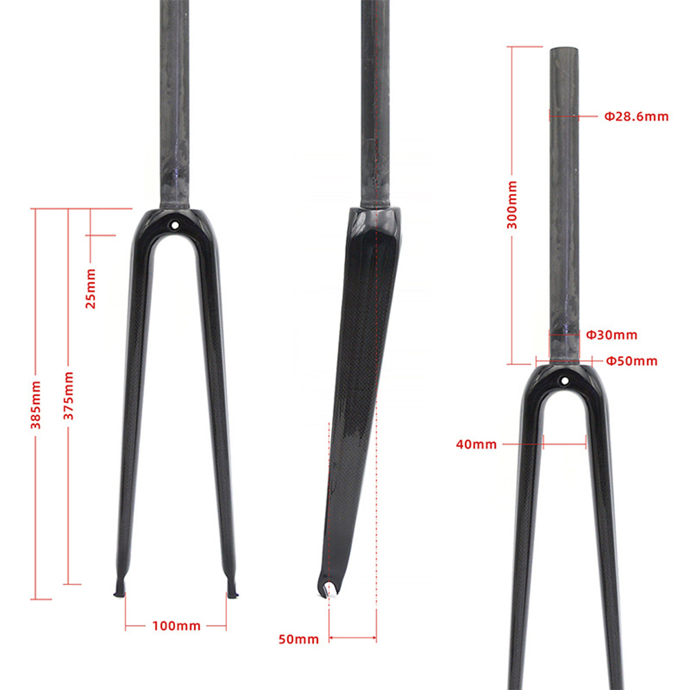 Garfo Dianteiro Rígido de Carb - Cycling Gear And Equipment avaliação e preço