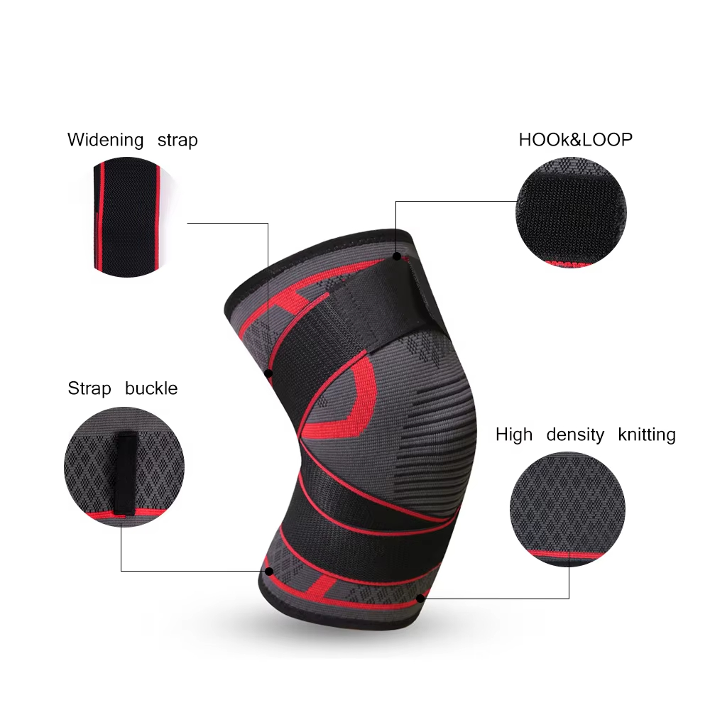 1pc esportes fitness joelheira - Cycling Protective Gear Kids avaliação e preço